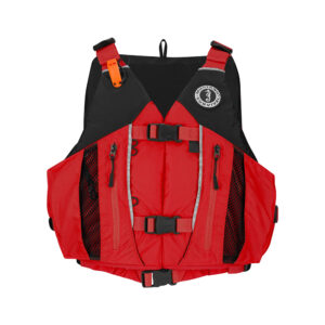 Mustang Solaris Foam Life Vest – M/L – Red/Black