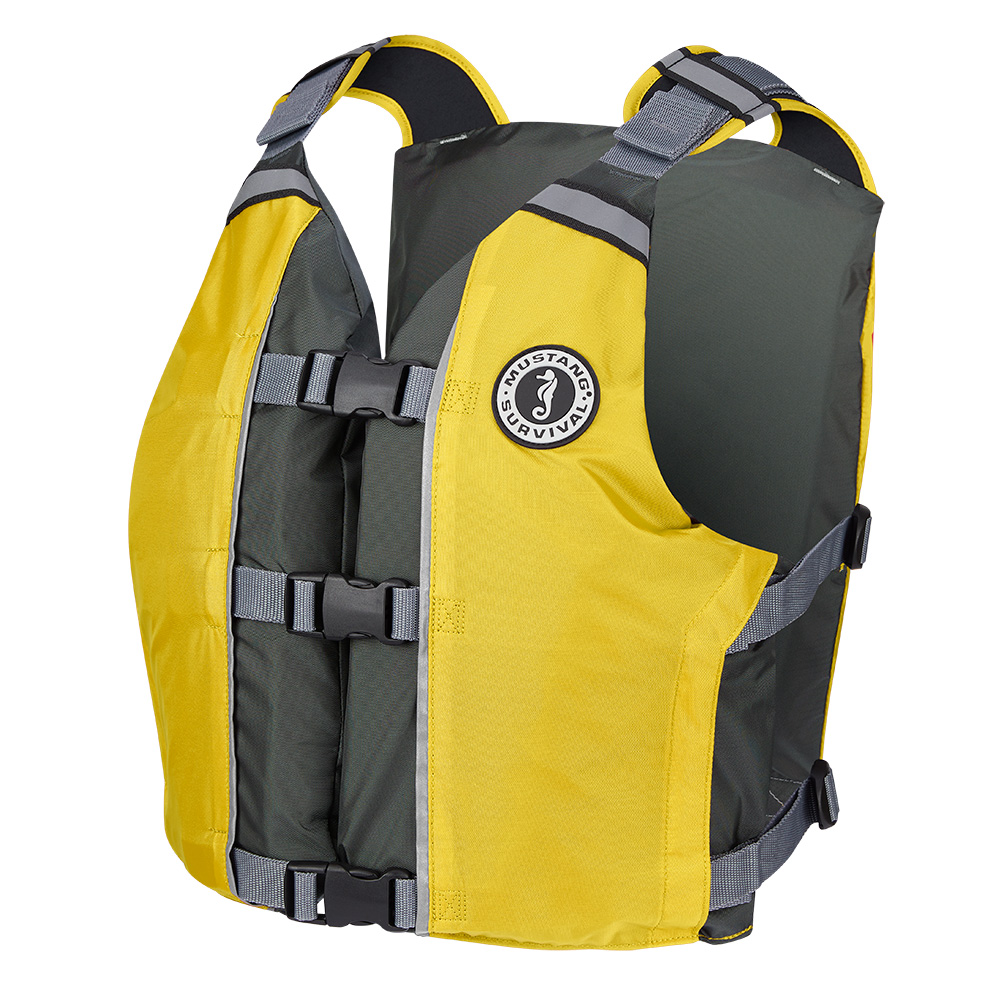 Mustang APF Foam Vest – Universal – Yellow/Grey Mustang APF Foam Vest – Universal – Yellow/Grey