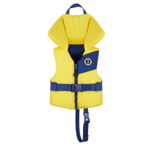 Mustang Lil’ Legends Child Foam Vest – Yellow/Navy
