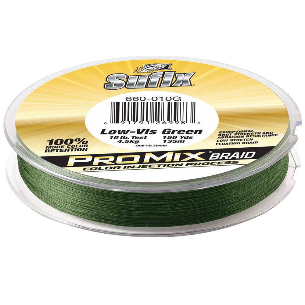 Sufix ProMix® Braid 50lbs – Green – 150yds Sufix ProMix® Braid 50lbs – Green – 150yds