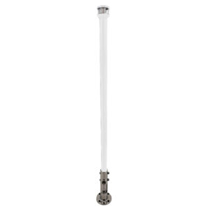 Seaview 36″ Manually Folding Light Post w/316 Stainless Steel Base & LTBLED12C5 Navigation Light – White