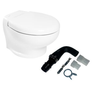 Thetford Nano Touch Compact Toilet Raw Water Kit (No Inlet Pump) – 12V