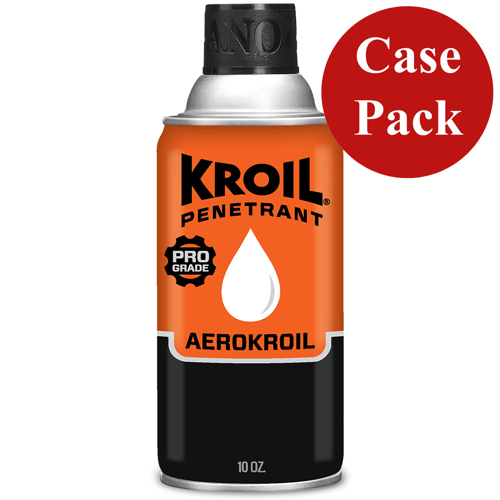 Kroil Original Penetrant – Aerosol – 10z Can – Aerokroil Formula *Case of 12 Kroil Original Penetrant – Aerosol – 10z Can – Aerokroil Formula *Case of 12