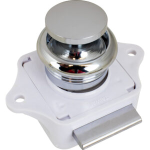 Sea-Dog Push Button Rim Latch – Chrome Plated Brass