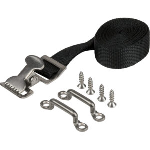 Sea-Dog Gas Tank Strap – Nylon Webbing/304 Stainless Steel – 72″