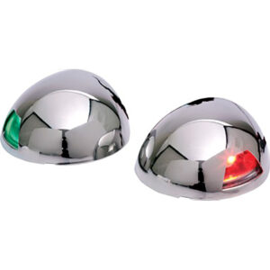 Sea-Dog LED Top Mount Side Lights – Stamped 304 Stainless Steel Housing/Investment Cast 316 Stainless Steel Base