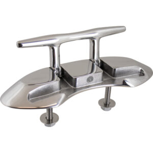 Sea-Dog Folding Stud Mount Cleat – 4-1/2″ – Investment Cast 316 Stainless Steel