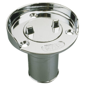 Sea-Dog Hose Deck Fill w/Splash Guard – Die Cast Zinc Chrome Plated