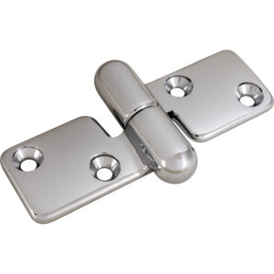 Sea-Dog Take-Apart Hinge – Forged Brass Chrome-Plated
