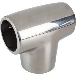 Sea-Dog Handrail Tees – 90 Degree – 1″ – Investment Cast 316 Stainless Steel