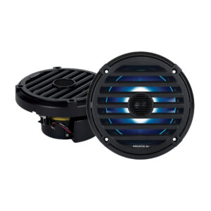 Aquatic AV ELITE 6.5″ RGB Speakers – Black – Pair