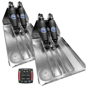 Bennett Marine BOLT 14×23 Dual Electric Trim Tab System w/One Box Indication Unit
