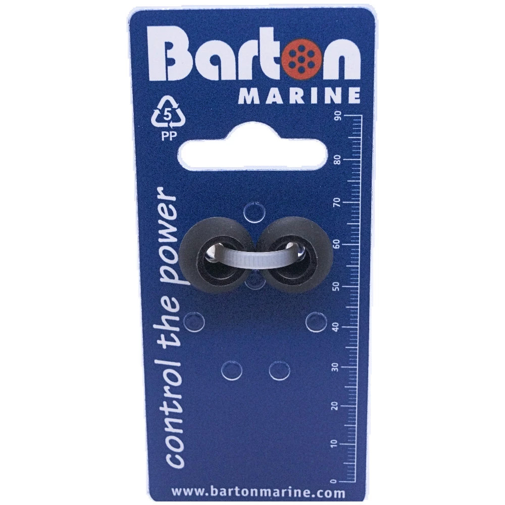 Barton 4mm Rope Stoppers – Black – Pair Barton 4mm Rope Stoppers – Black – Pair