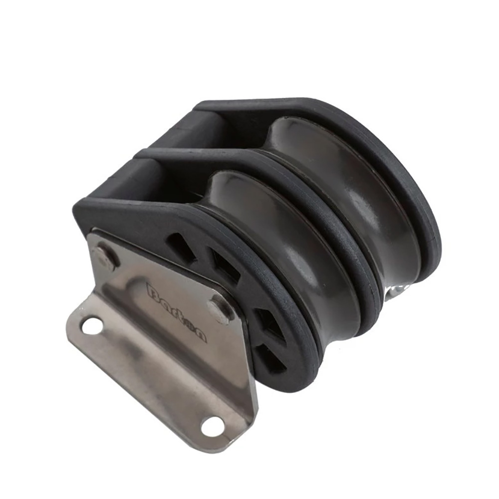 Barton Size 3 45mm Plain Bearing Pulley Block Double Upright Block Barton Size 3 45mm Plain Bearing Pulley Block Double Upright Block