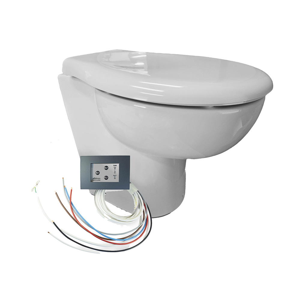 Albin Group Ultra Slim Premium Standard 12V Toilet Albin Group Ultra Slim Premium Standard 12V Toilet