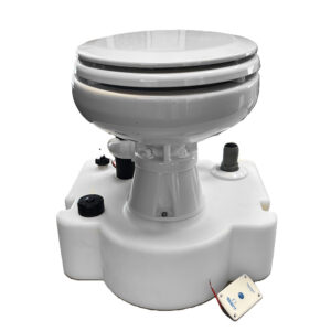 Albin Group Voyager Electric Compact Toilet System w/Tank – 12V