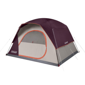 Coleman 6-Person Skydome&trade; Camping Tent – Blackberry