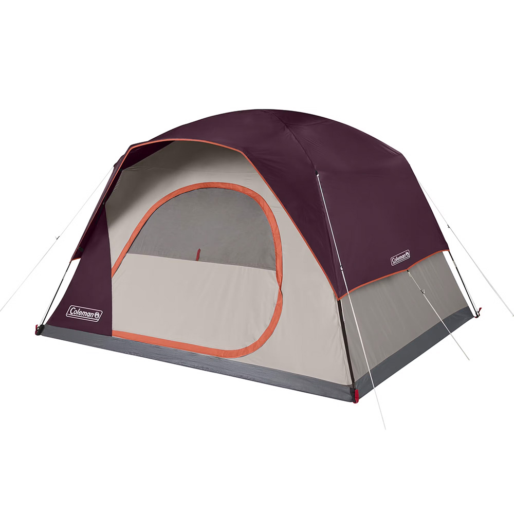 Coleman 6-Person Skydome™ Camping Tent – Blackberry Coleman 6-Person Skydome™ Camping Tent – Blackberry