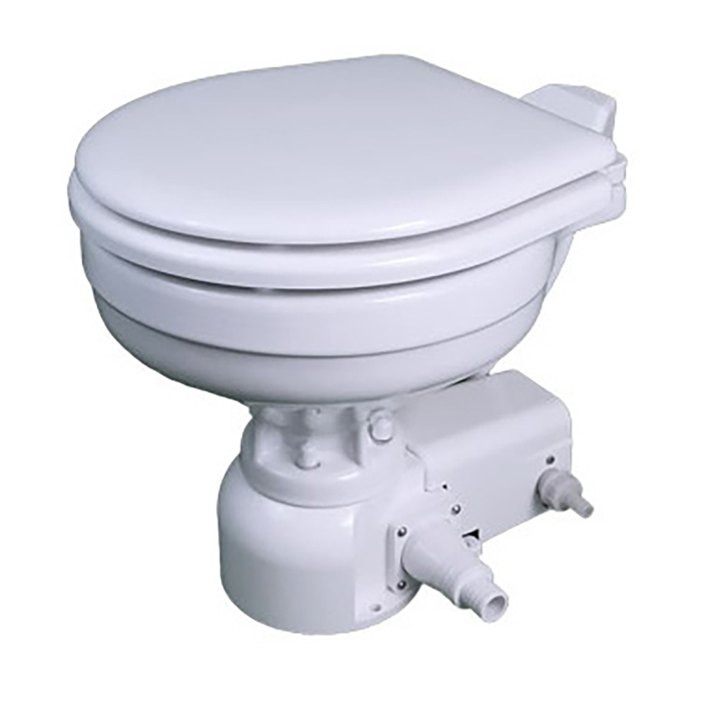 Raritan Sea Era QC Marine Size Pressurized Freshwater Toilet w/Multifunction Panel – White – 12V Raritan Sea Era QC Marine Size Pressurized Freshwater Toilet w/Multifunction Panel – White – 12V
