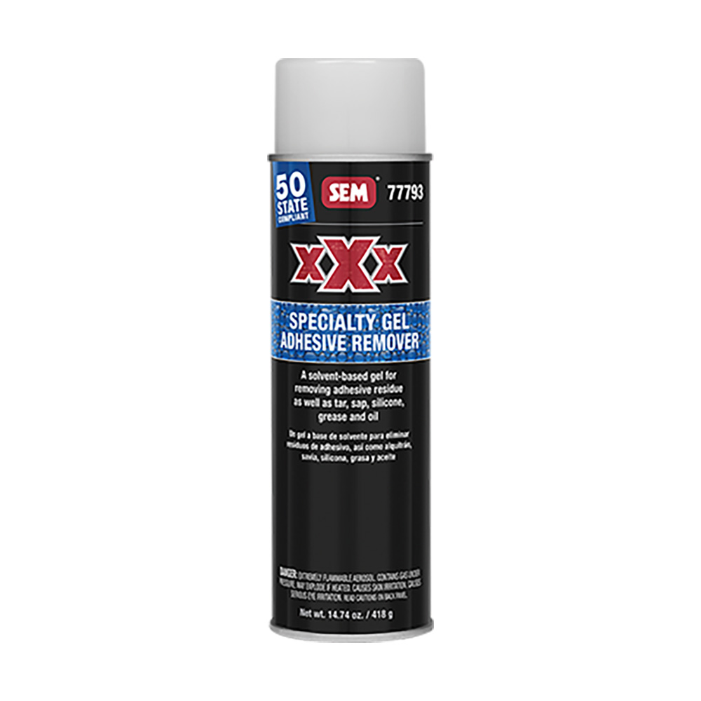 SEM XXX Specialty Gel Adhesive Remover – 20oz Aerosol Can SEM XXX Specialty Gel Adhesive Remover – 20oz Aerosol Can