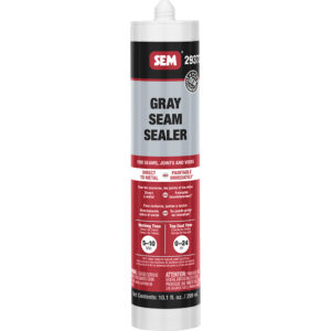 SEM 1K Seam Sealer – 10.1oz Tube – Grey