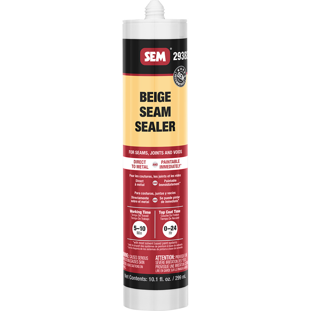 SEM 1K Seam Sealer – 10.1oz Tube – Beige SEM 1K Seam Sealer – 10.1oz Tube – Beige