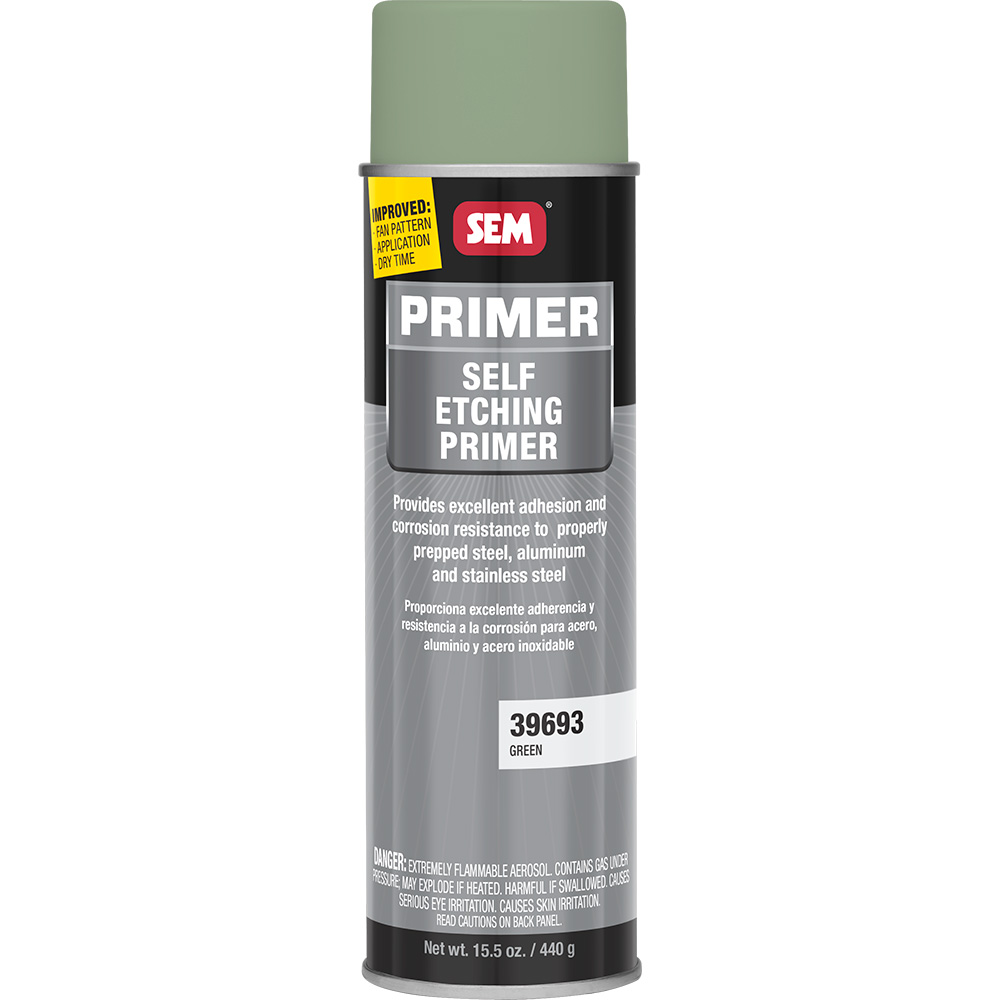 SEM Self Etching Primer – 20oz Aerosol Can – Green SEM Self Etching Primer – 20oz Aerosol Can – Green