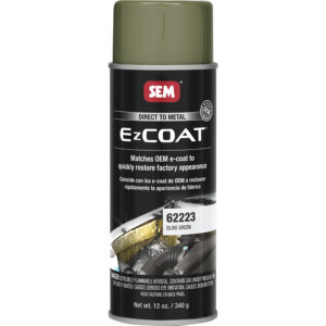 SEM Ez Coat&trade; – 16oz Aerosol Can – Olive Green