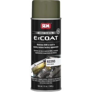 SEM Ez Coat&trade; – 16oz Aerosol Can – Dark Green