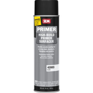 SEM High-Build Primer Surfacer – 20oz Aerosol Can – Black