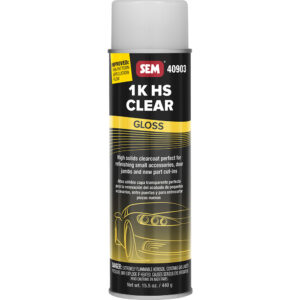 SEM 1K HS Clear – 20oz Aerosol Can – Gloss Finish