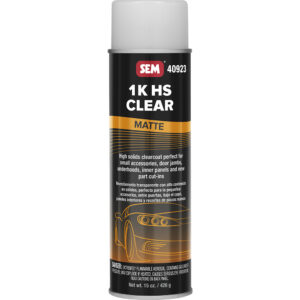 SEM 1K HS Clear – 20oz Aerosol Can – Matte Finish