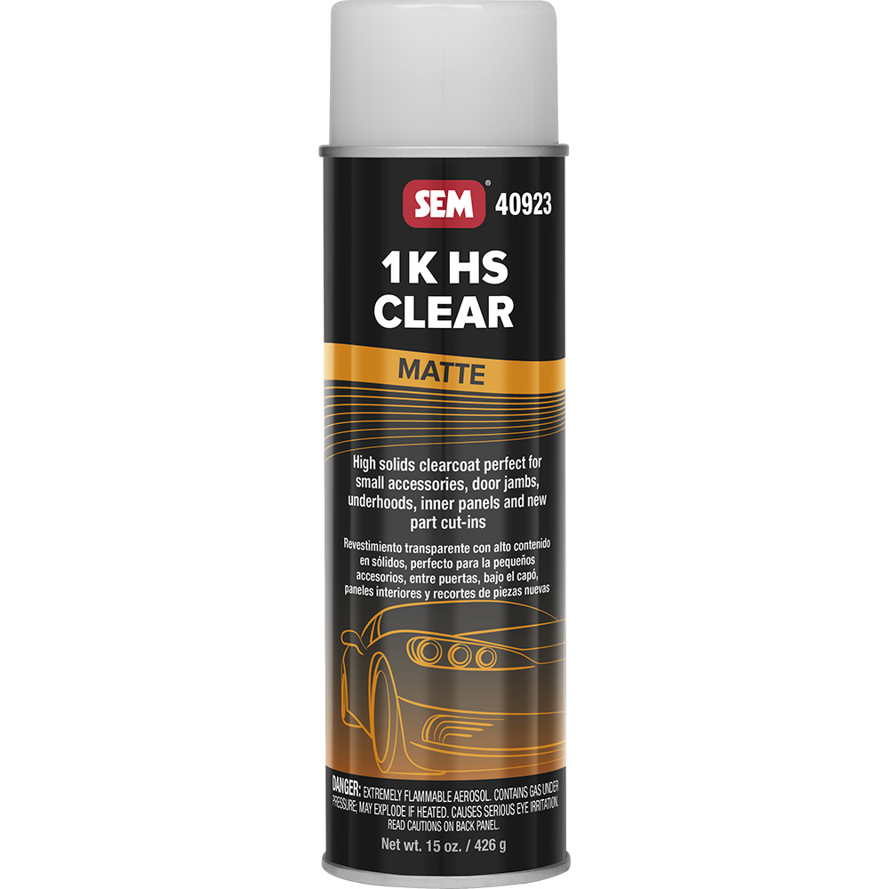 SEM 1K HS Clear – 20oz Aerosol Can – Matte Finish SEM 1K HS Clear – 20oz Aerosol Can – Matte Finish