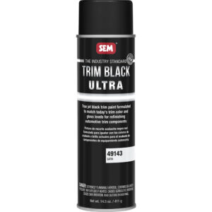 SEM Trim Black Ultra – 20oz Aerosol Can – Satin Finish