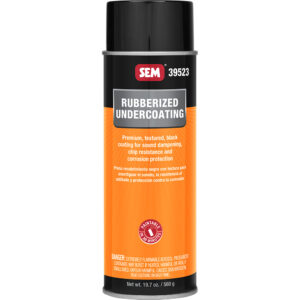 SEM Rubberized Undercoating – 24oz Aerosol Can – Black
