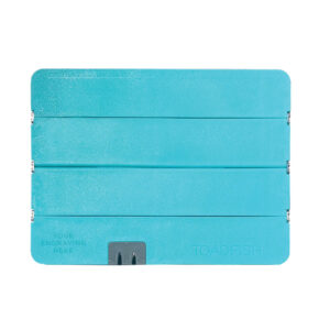 Toadfish Custom Engraved XL Stowaway Folding Cutting Board w/Built-In Knife Sharpener – Teal (MINIMUM ORDER QUANTITY OF 25)