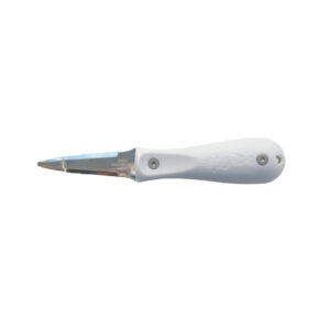 Toadfish Custom Engraved Professional Edition Oyster Knife – White (MINIMUM ORDER QUANTITY OF 25)