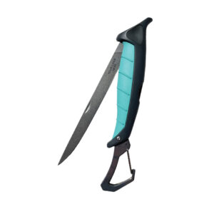 Toadfish Custom Engraved Stowaway Folding Fillet Knife w/Built-In Carabiner – 7″ (MINIMUM ORDER QUANTITY OF 25)