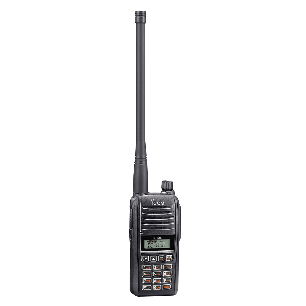 Icom A16 Entry Level Air Band Handheld Radio Icom A16 Entry Level Air Band Handheld Radio