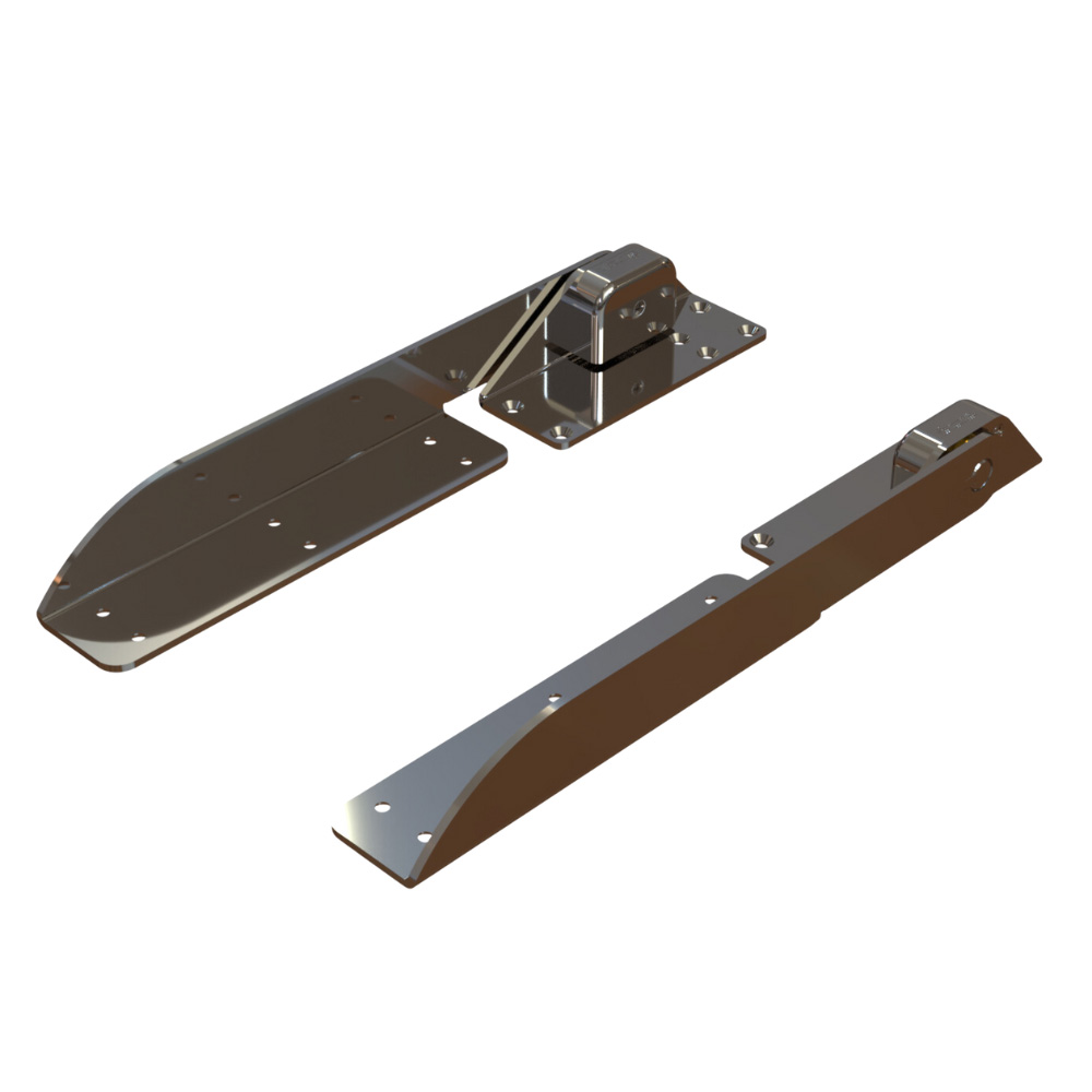 TACO Command Ratchet Hinge – 18-1/2″ – 316 Stainless Steel Polished w/Hard Stop TACO Command Ratchet Hinge – 18-1/2″ – 316 Stainless Steel Polished w/Hard Stop