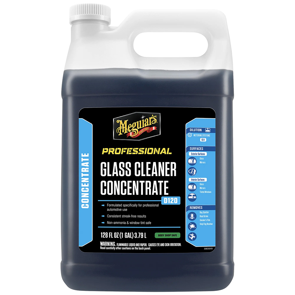 Meguiar’s Glass Cleaner Concentrate – 1 Gallon Meguiar’s Glass Cleaner Concentrate – 1 Gallon