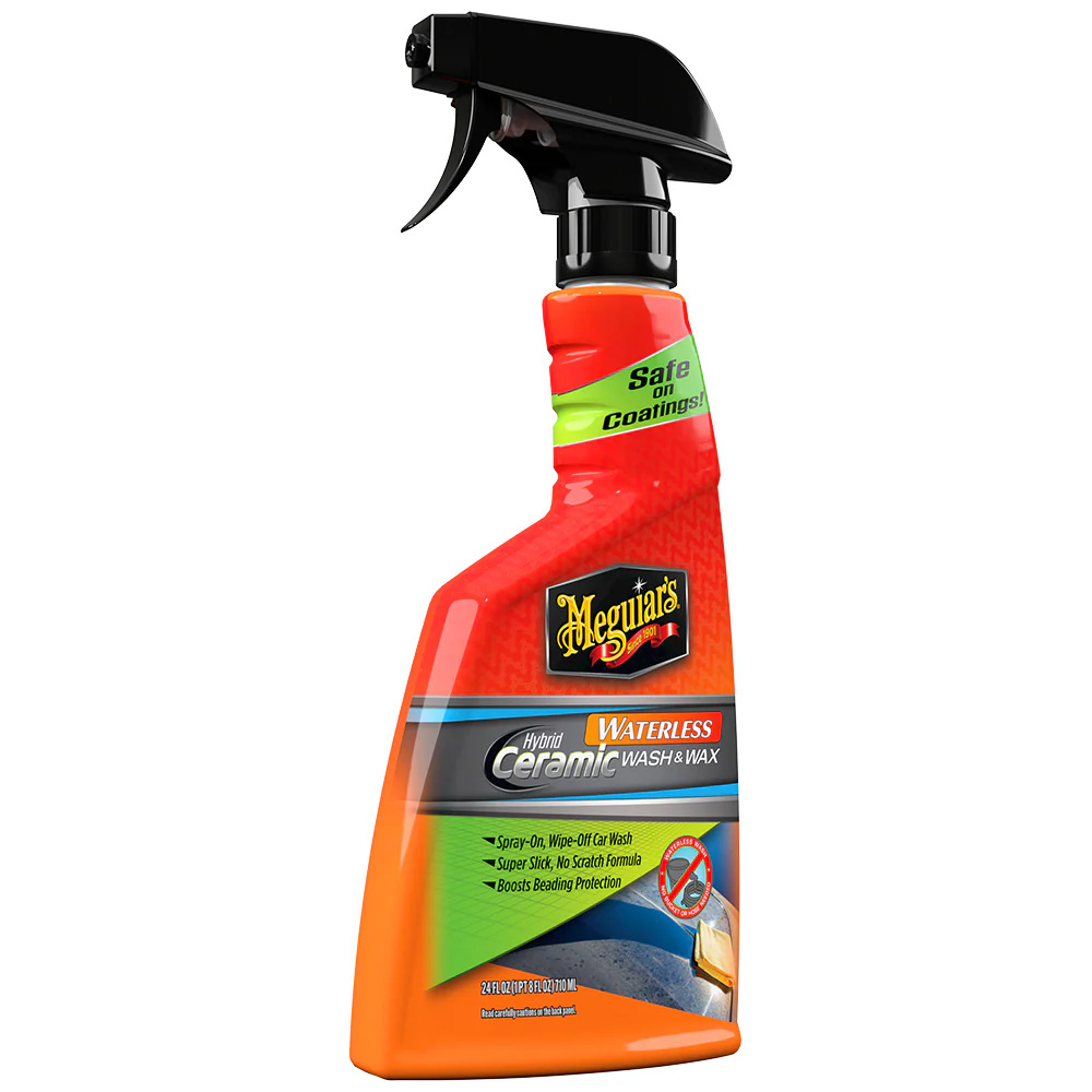 Meguiar’s Hybrid Ceramic Waterless Wash & Wax – 24oz Meguiar’s Hybrid Ceramic Waterless Wash & Wax – 24oz