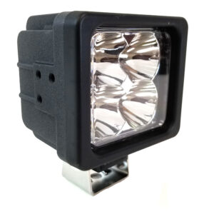 Golight GXL LED Work Light Series Spot Light Fixed Mount w/No Remote – 12V – Black