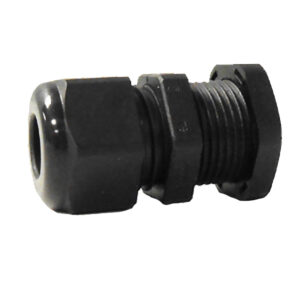 Trident Marine 3/8″ Straight Thru-Fitting f/Use w/LPG Copper Tubing or Solenoid Wiring