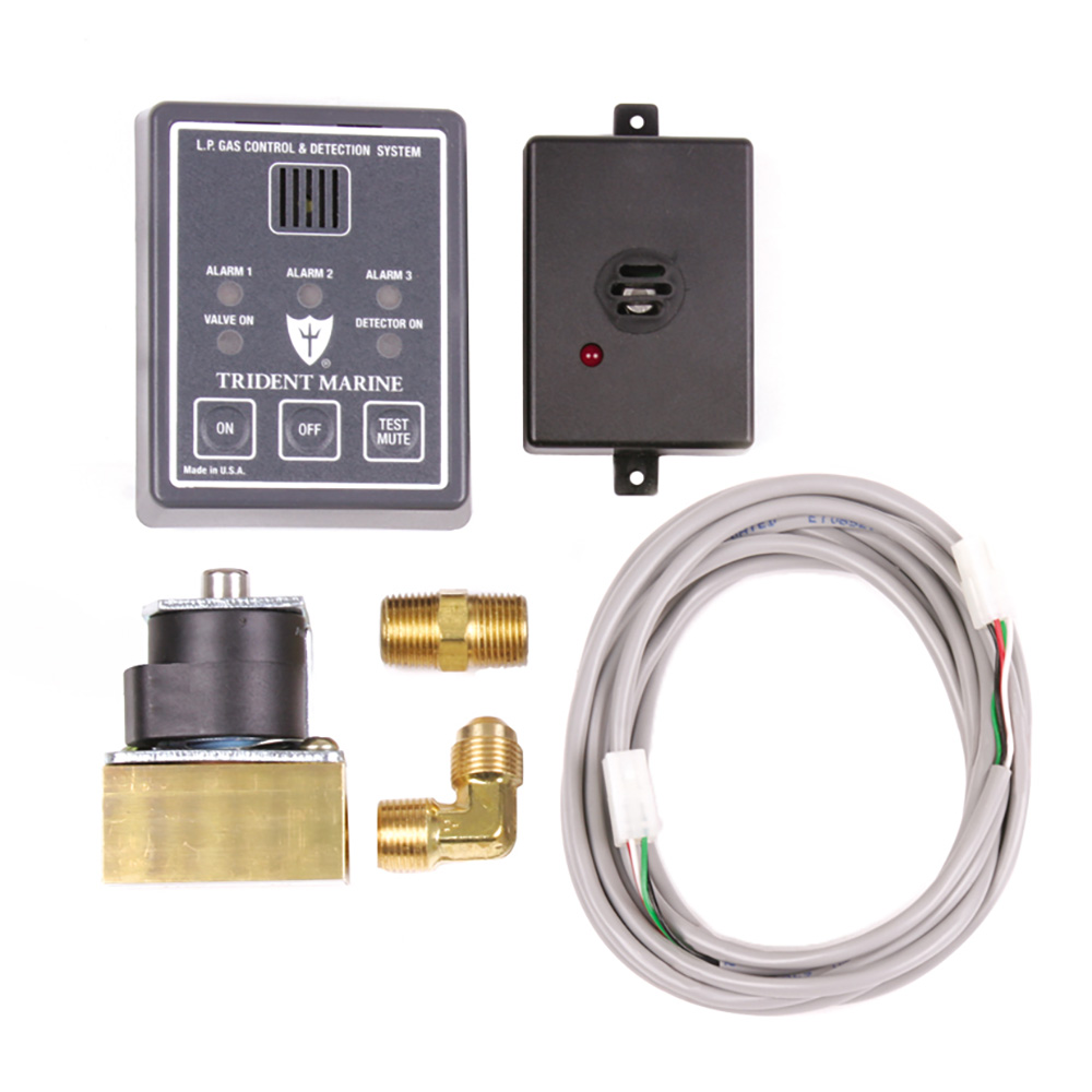 Trident Marine 12V Low-Pressure 3/8″ Solenoid Kit w/Control Panel Trident Marine 12V Low-Pressure 3/8″ Solenoid Kit w/Control Panel