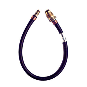 Trident Marine 20″ Pigtail Hose Male Fitting x 1/4″ Male Inverted Flare Fitting