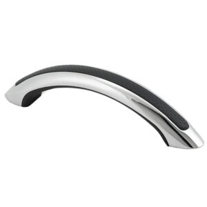 Whitecap 9″ Stainless Steel Grab Handle with UV-Resistant Black Vinyl Inlay