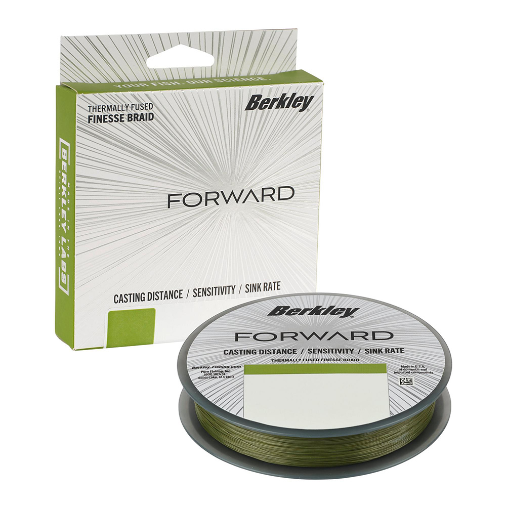 Berkley FORWARD Braid 17lb Low-Vis Green 150yd BFBFS17-22 Berkley FORWARD Braid 17lb Low-Vis Green 150yd BFBFS17-22