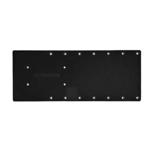 Sea Brackets 18″ Straight Trolling Motor Plate f/Garmin Kraken – Black