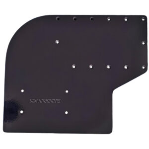 Sea Brackets Large Offset Trolling Motor Plate f/Garmin Kraken – Black